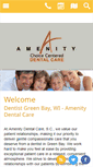 Mobile Screenshot of amenitydentalcare.com